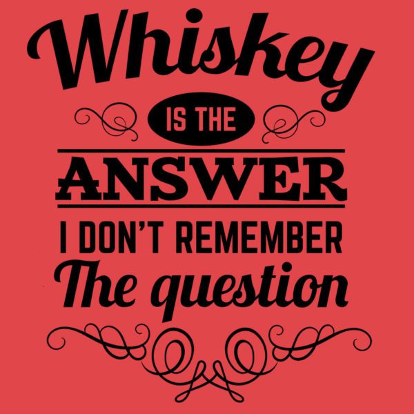 whiskey is the answer minta