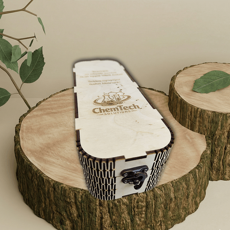 Gravírozott kerek oldalú pezsgős pohár díszdoboz - 1 darabos - Image 7